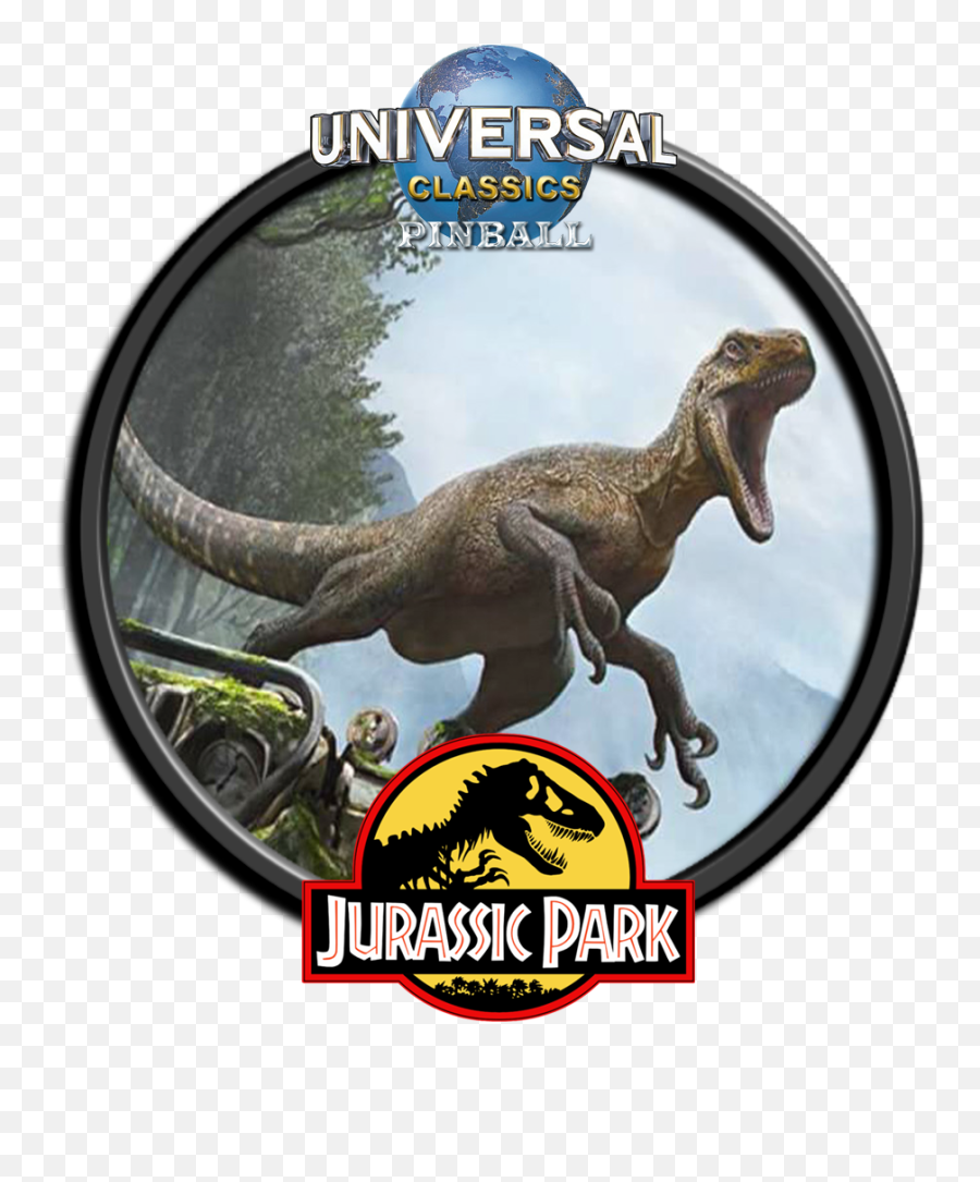 Backglass Pinball Fx3 Jurassic Parck - Pinballx Media Pinball Fx3 Jurassic Theme Park Emoji,Dinosaur Desktop Emojis