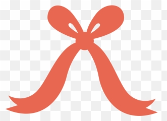 Hair Bow Silhouette Free Svg File - Bow Emoji,Bowing Emoji Text