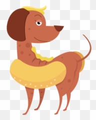 Oscum - Hot Diggity Dog Animal Figure Emoji,Dancing Dog Emoticon