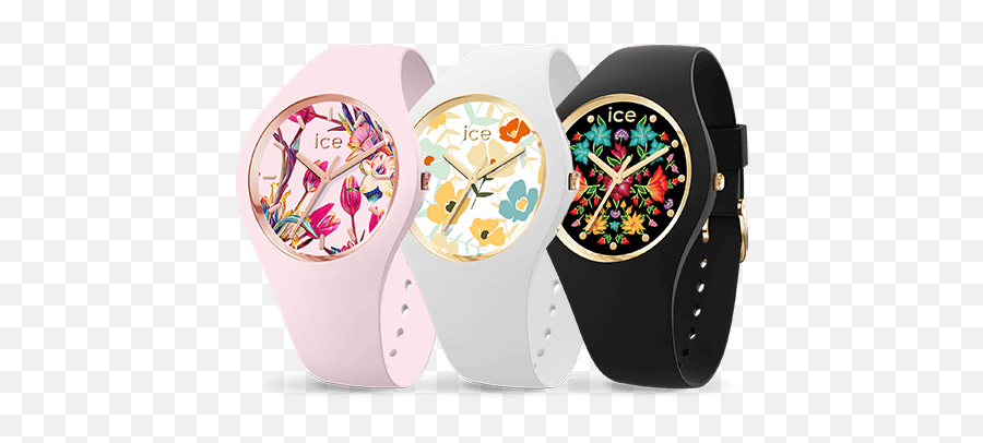 Ice - Watch Genève Flagship Eboutique Livraison Gratuite Swatch Femme Ice Flower Emoji,Mood Color Changing Watch By Emotions Clock
