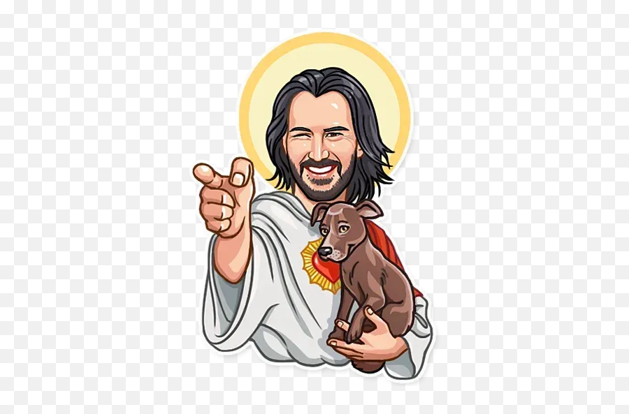 Keanu Reeves Sticker Pack - Keanu Reeves Stickers Telegram Emoji,What Emotion Was Used When Playing With Images Of Kenau Reeves