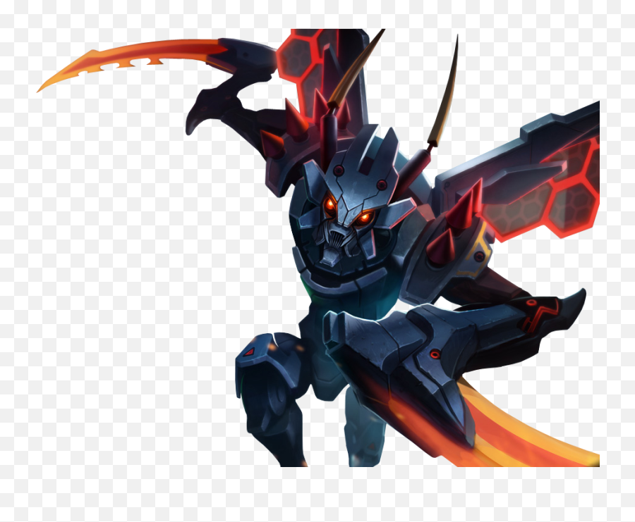 Download Mecha Khau0027zix Png Image For Free 1408654 - Png Mecha Kha Zix Png Emoji,Battlemech Emoji