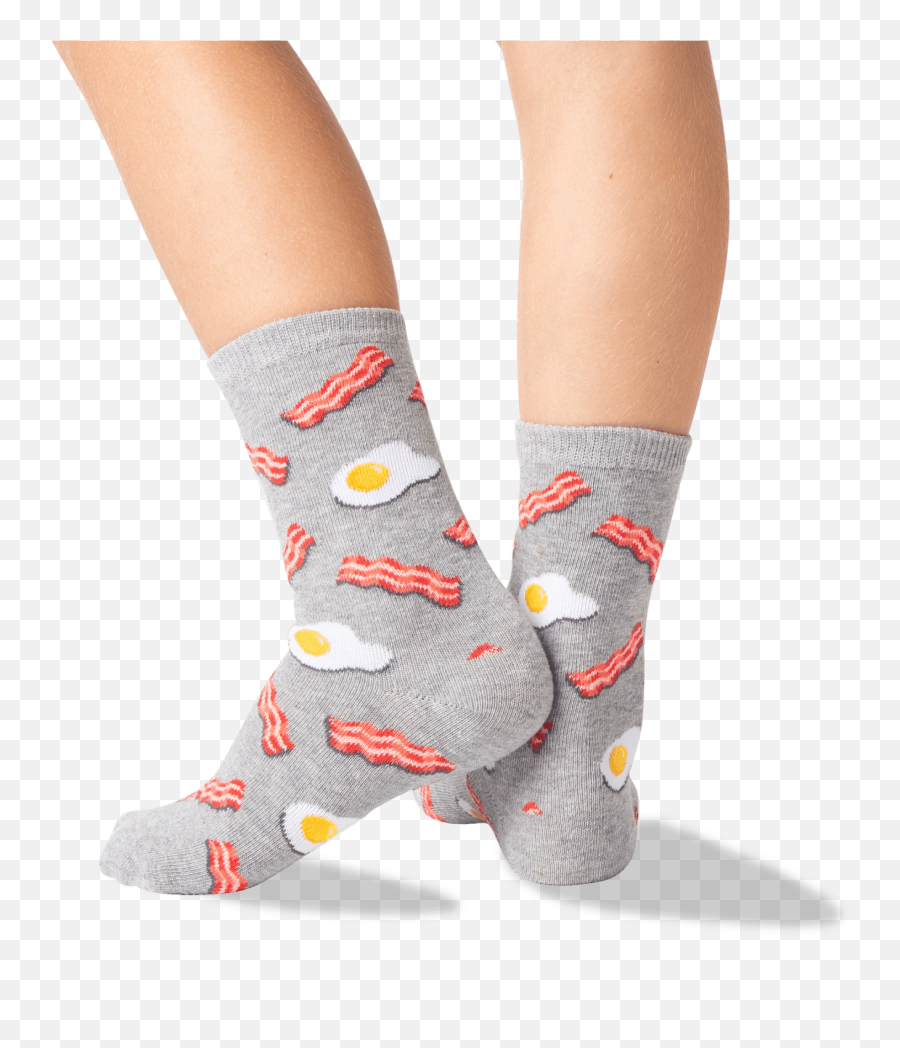Kidu0027s Eggs And Bacon Socks U2013 Hotsox - For Teen Emoji,Bacon Emoji