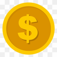 Us Dollar Coin Color Icon Png And Svg - Coin Flat Emoji,Coins Emoji