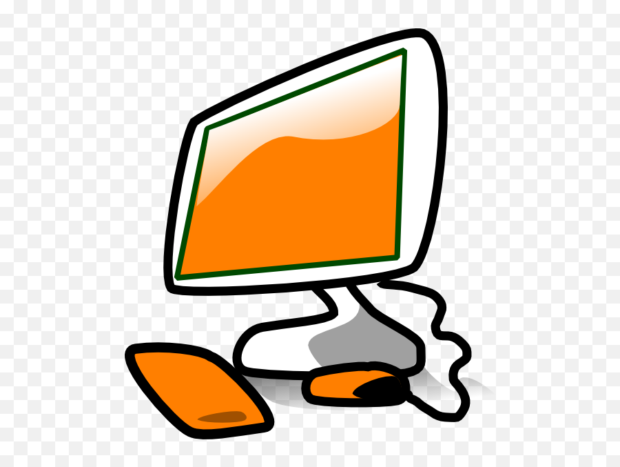 Download Computer Monitor Images - Computer Clipart Transparent Background Emoji,Angry Computer Monitor Emoticon