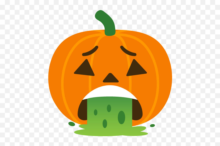 Emoji Mashup Bot On Twitter Vomiting Jack - O,Ghost Emoji Pumkin Carve Out