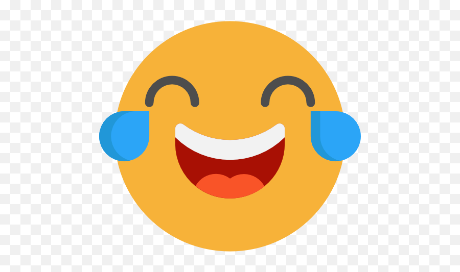 Laughing Face Transparent Background - Laughing Face No Background Emoji,Laughing Emoji Code