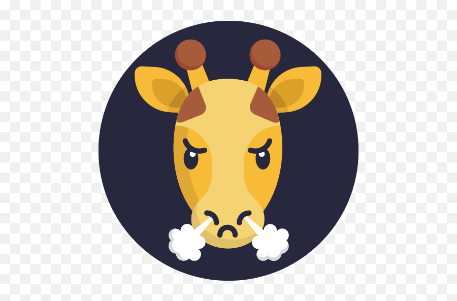 Giraffe Emoji Icons Png 29,Cow Emoji