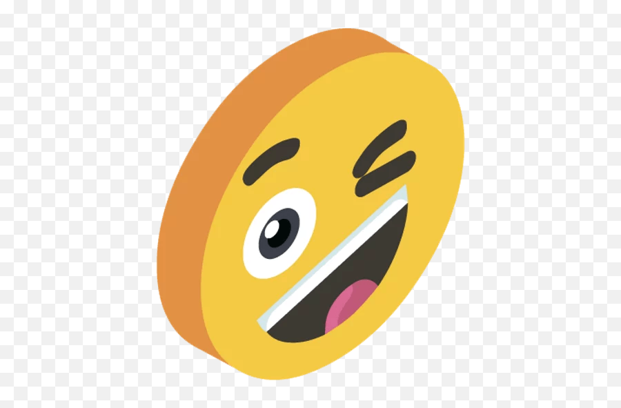 3d Smile - Telegram Sticker Emoji,Rolf Emoji