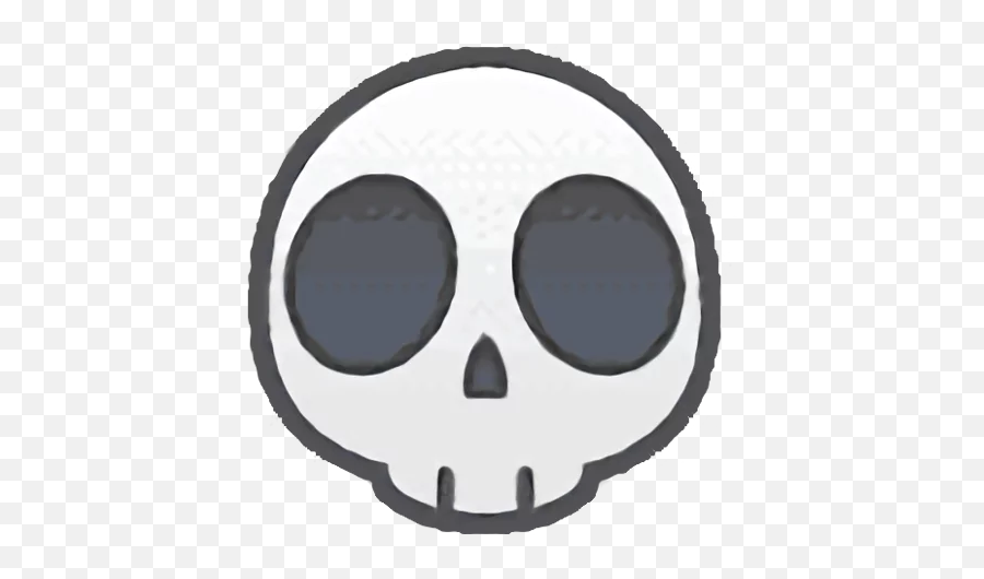 Qq Emojis Telegram Stickers,Skull Symbol Not Emoji