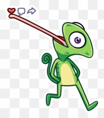 Telegram Sticker From Pack Emoji,Chamelon Emoji