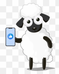 Church Social Media Engage My Church Emoji,Cute Lamb Emoji