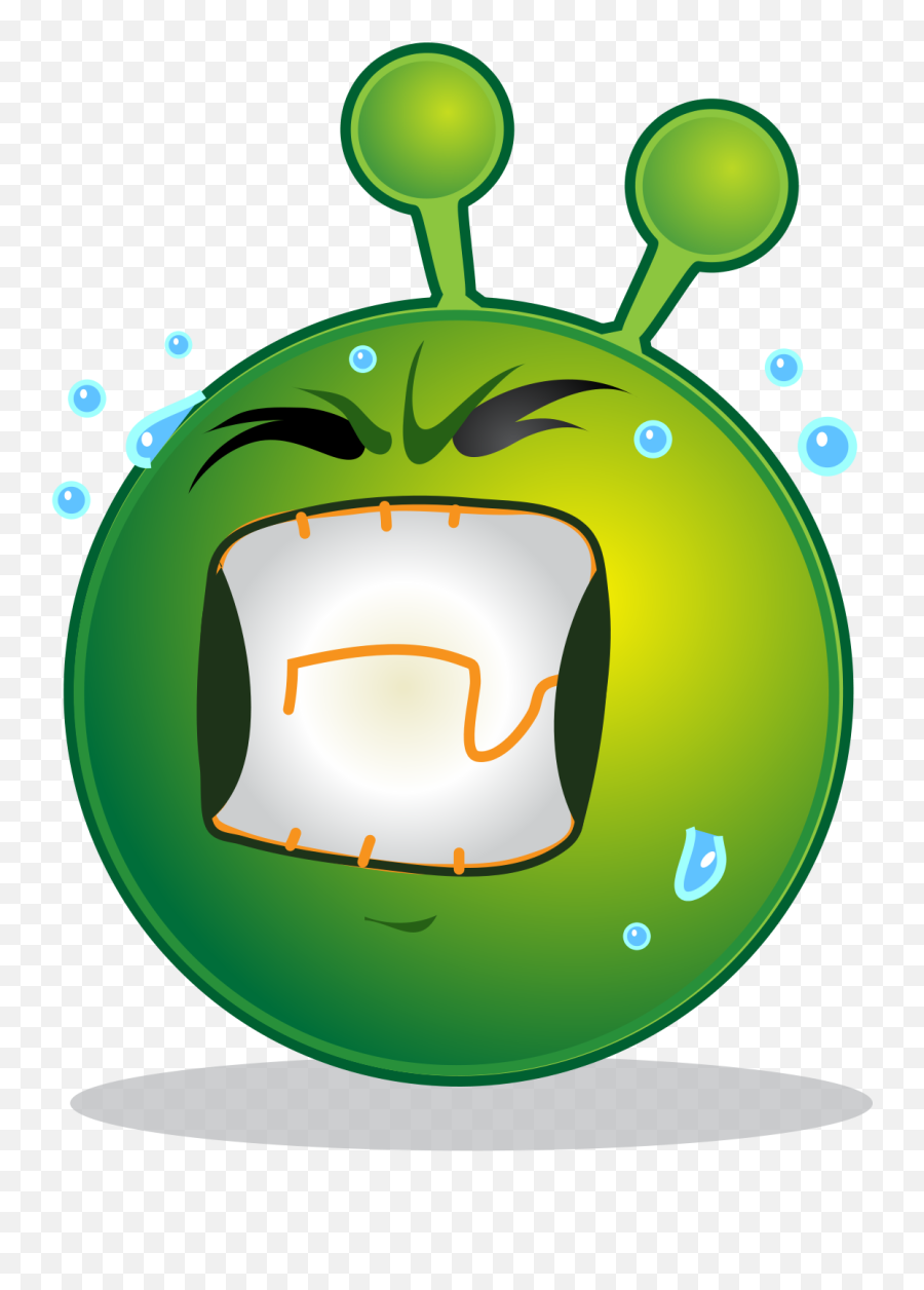 Filesmiley Green Alien Hufsvg - Wikimedia Commons Emoji,Emoji Dead Eyes