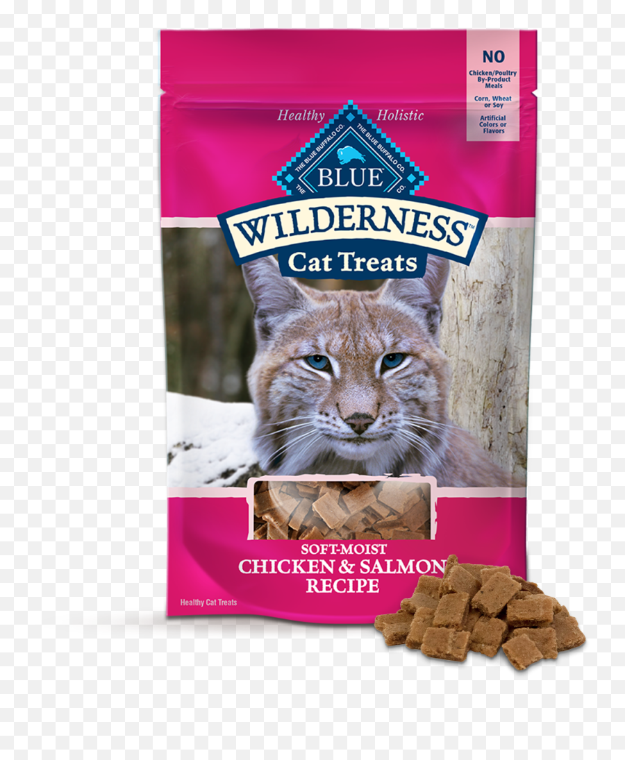 Blue Wilderness Cat Treats Chicken U0026 Salmon Cat Treats Emoji,Lying On Floor Cat Emoji