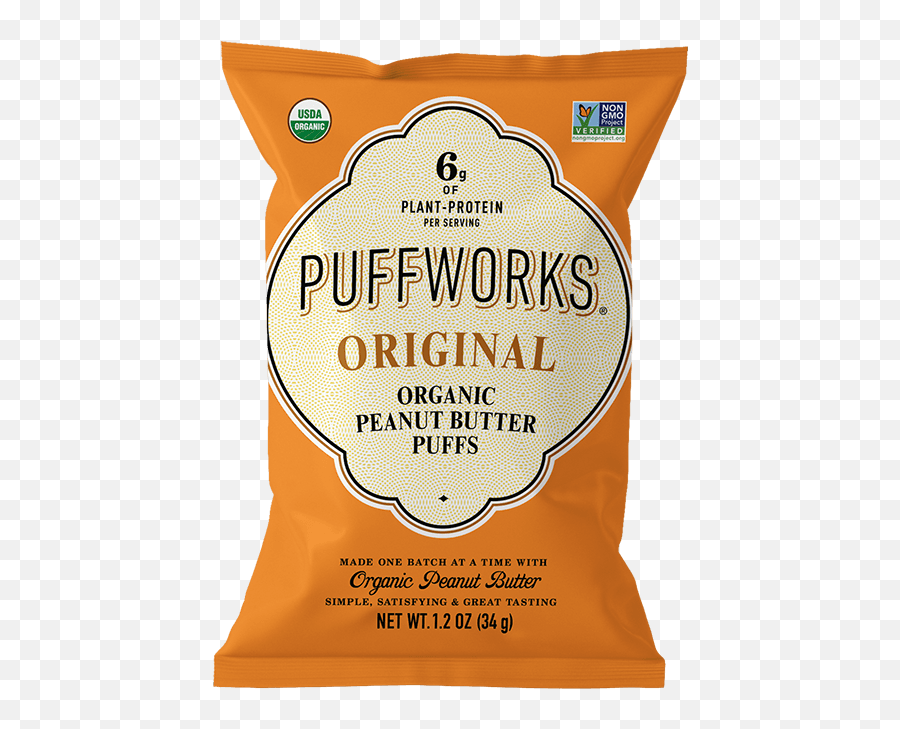 Organic Peanut Butter Puffs For Baby U2013 Puffworks Emoji,Wair Puff Emoji