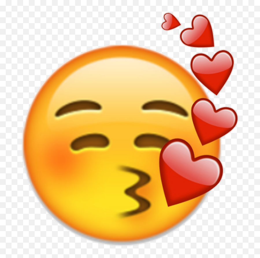 Kiss Smiley Emoji Png Transparent Image - Kiss Emoji Clipart Png,Kiss Emoji