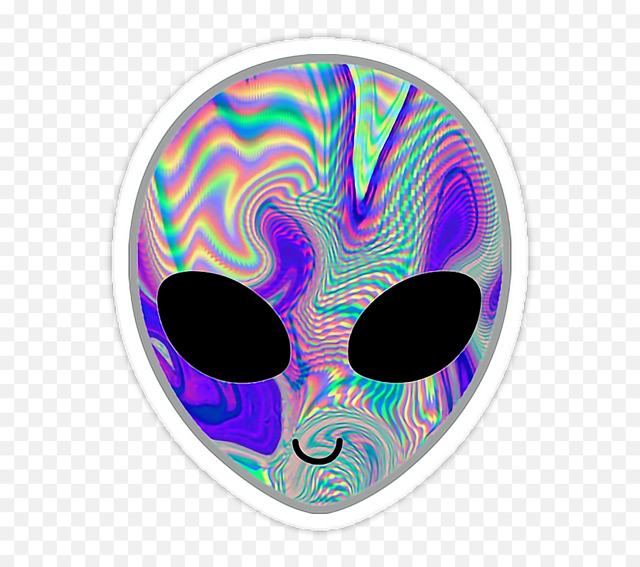 Alien Ufo Tumblr Tumbler Space Sticker - Arctic Monkeys Emoji,Alien Emoji Patch