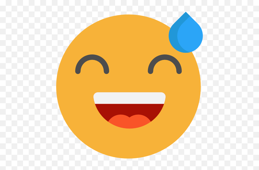 Emoticons Icon - Wide Grin Emoji,Hard On Emoji