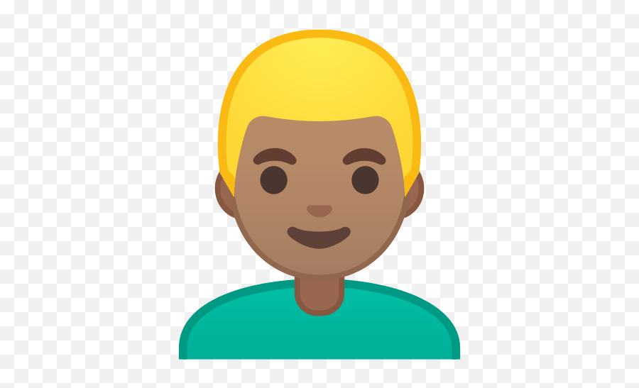Medium Skin Tone Blond Hair - Insan Emoji,Blonde Woman Emoji