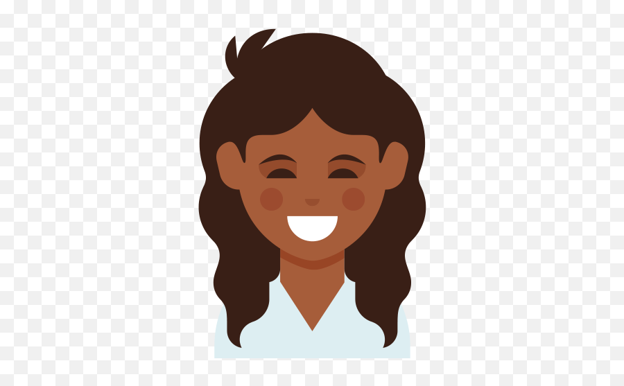 Emoji Keyboard A Curly Hair Makeover - Brown Skin Girl Clipart,Dove Love Your Curls Emojis