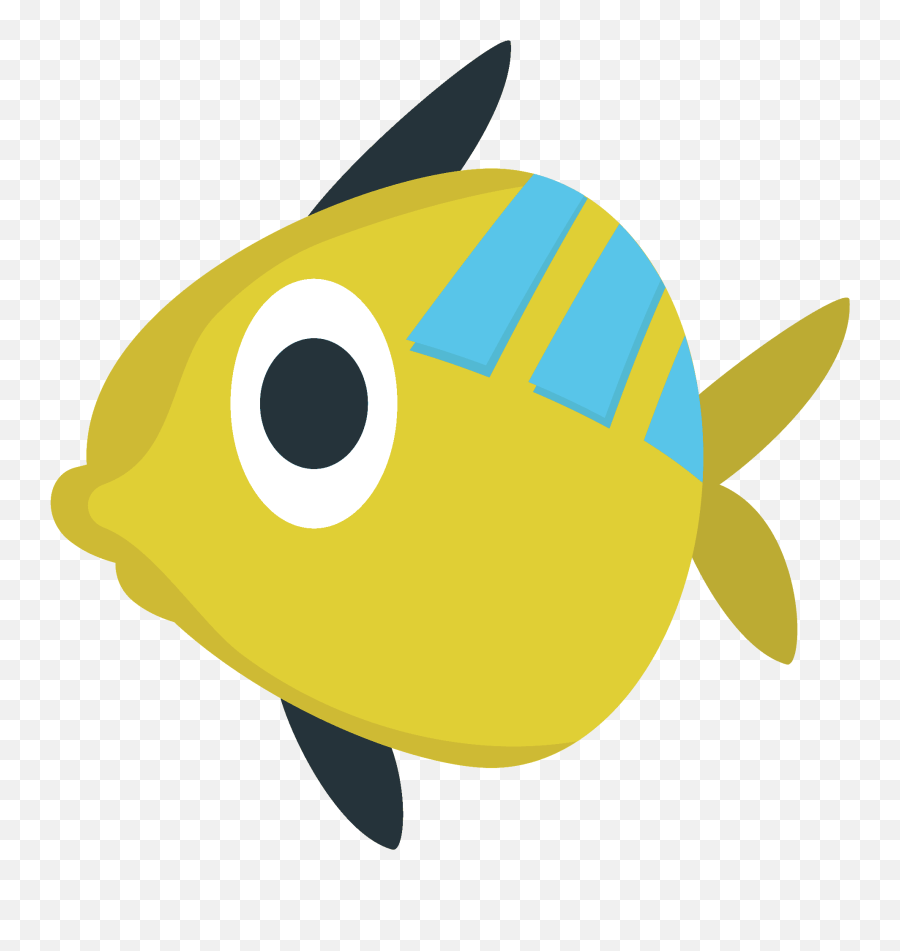 Tropical Fish Emoji Clipart - Png,Fish Emoji