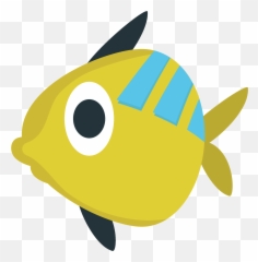 Tropical Fish Emoji Clipart - Png,Fish Emoji
