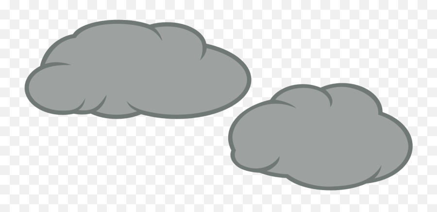 Rain Cloud Cutie Mark Clipart - Dark Clouds Cartoon Png Emoji,Rainy Cloud Emoji