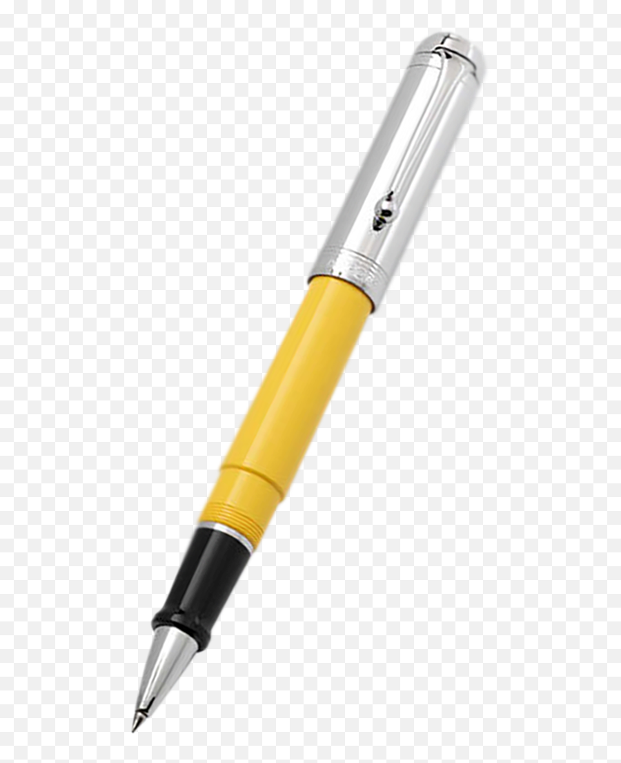 Aurora Talentum Rollerball Pen - Yellow Chrome Trim Marking Tools Emoji,Faber Castell Emotion Review