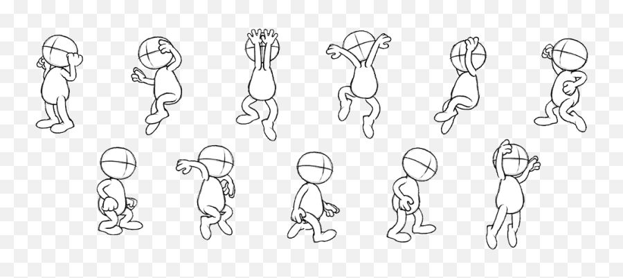 G3 Human Motion - For Basketball Emoji,Different Cartoon Emotions