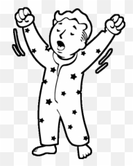 Vault Boy Well Rested Emoji,Vault Boy Emotions