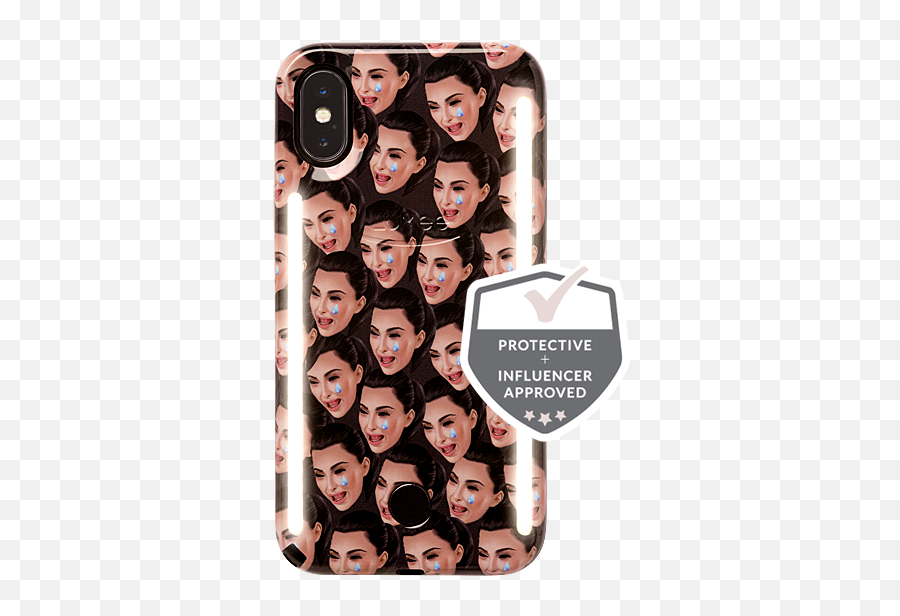 Kim Kardashian Crying Wrapping Paper - Kim Kardashian Lumee Case Iphone X Emoji,Kim Kardashian Emojis