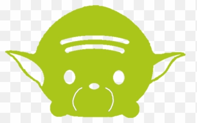 Yoda Tsum Tsum Green Clipart - Full Size Clipart 174594 Transparent Star Wars Tsum Tsum Icon Emoji,Yoda Emoji Facebook