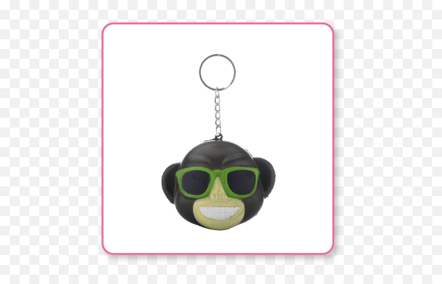 Emoji Keychain - Dot,Emoji Keychain