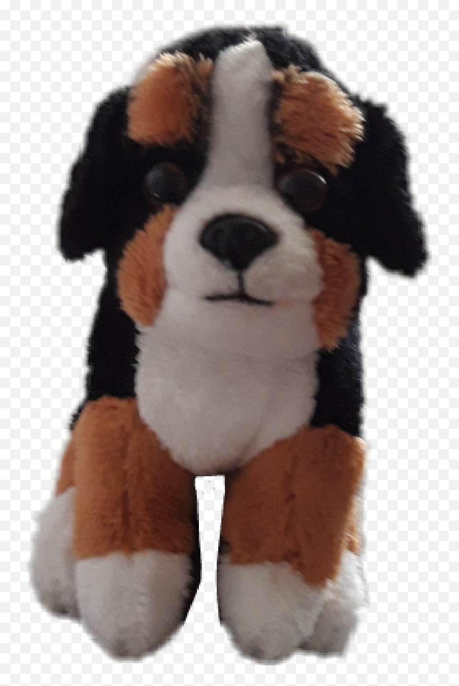 Dog Plush Sticker By - Soft Emoji,Bernard Emoji