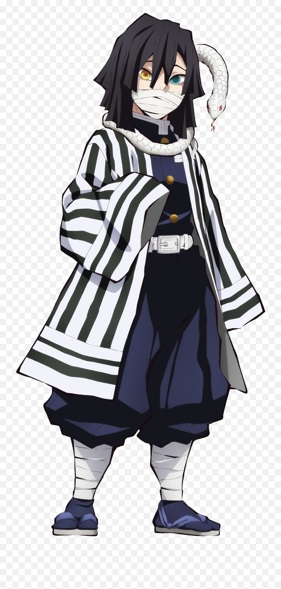 Anime Boy With Black Hair And Red Eyes Demon - Iguro Obanai Png Emoji,Anime Emotion Sheet