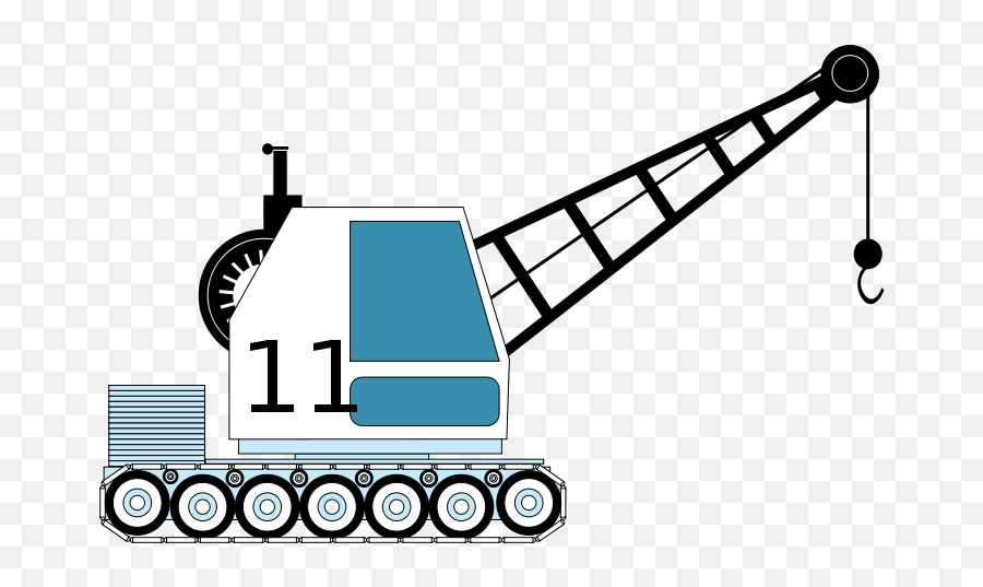 Free Clip Art Small Crane By Azieser - Hd Construction Crane Png Emoji,Mailbird Emoticons