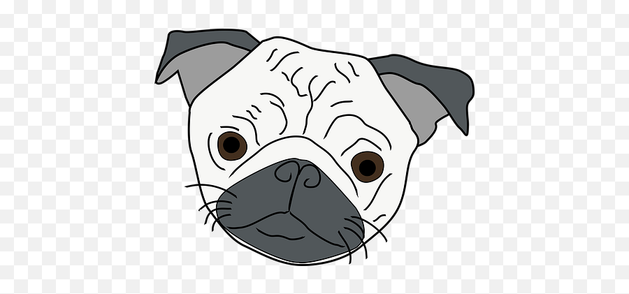 60 Free Pug U0026 Dog Illustrations - Pixabay Desene De Colorat Cu Pug Emoji,Emoticons Da Betty Boop