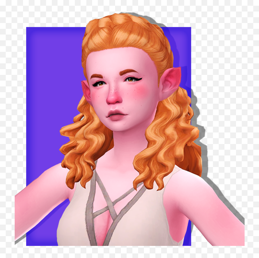 All My Previous Hair Recolors Updated - For Women Emoji,Sims 4 Can You Plant Emotion Berries