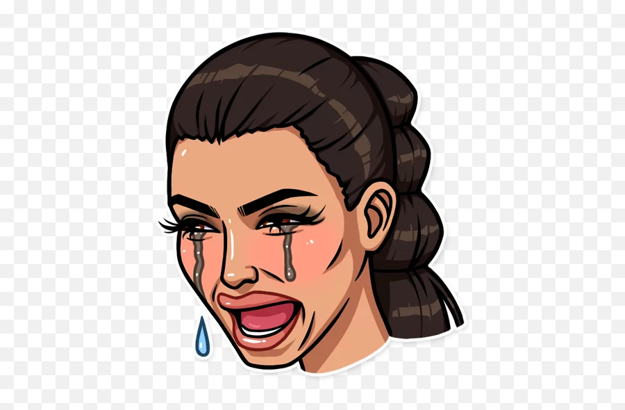 Kardashians Sticker Emoji,Kylie Jenner Emoji Sticker
