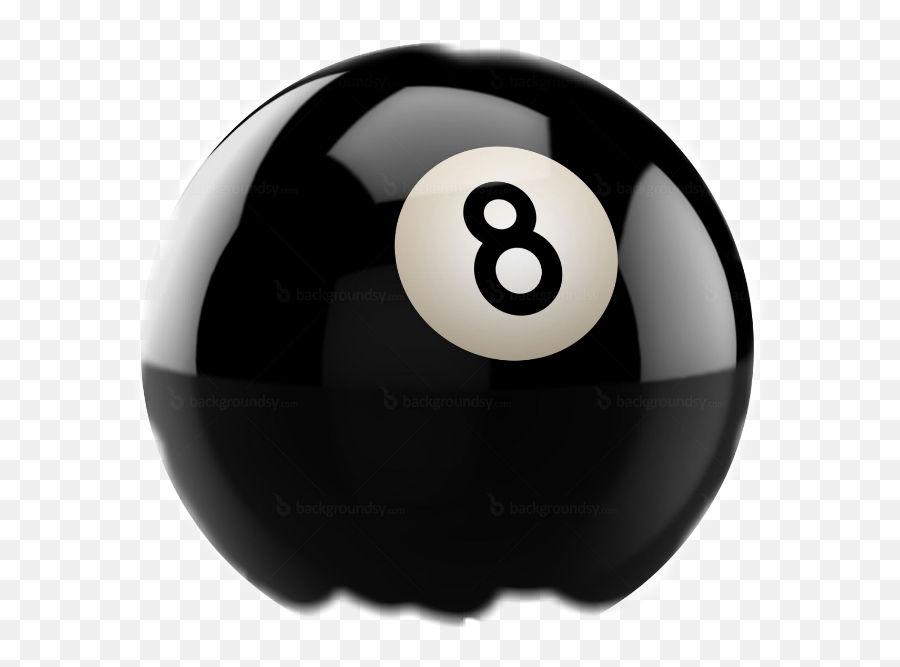 8ball Sticker - Billiard Ball Transparent Gif Emoji,Eight Ball Emoji