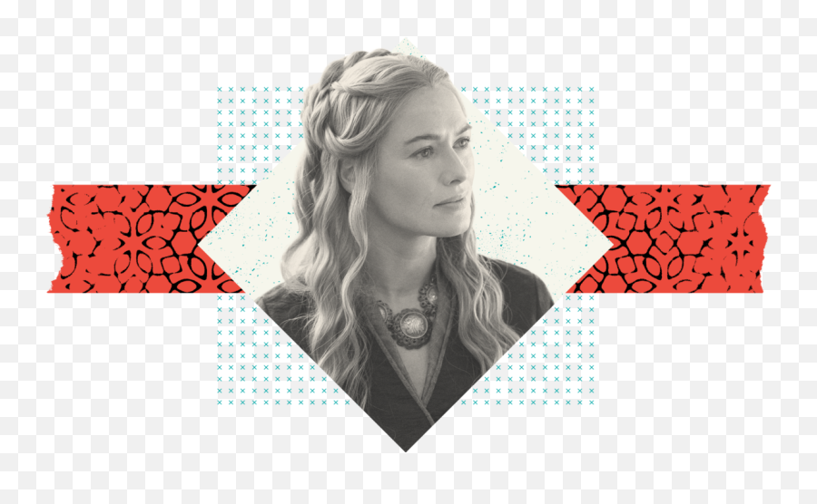 Cersei Lannister - Hair Design Emoji,Queen Daenerys Targaryen Emotion