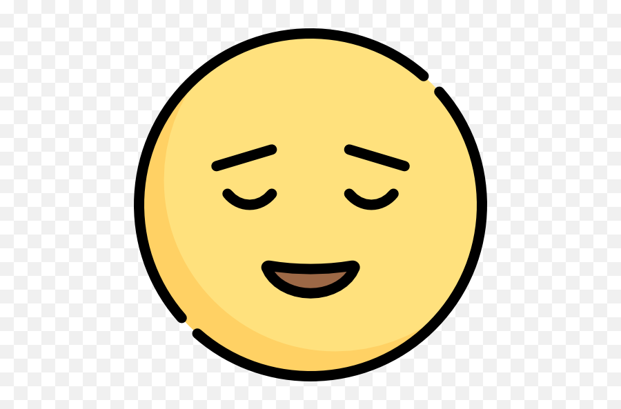 Calm - Disappointed Icon Png Emoji,Calm Emoji