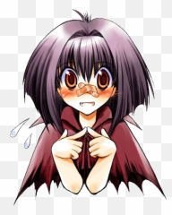 Karin - Karin Maaka Karin Chibi Vampire Gif Emoji,Chibi Vamire Emotion Attraction