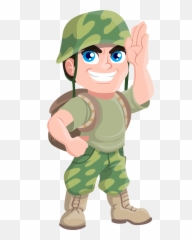 Military Clipart Military Us Military Military Us - Soldier Cartoon Png Emoji,Army Tank Emoji