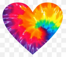 Hippie Hippielove Love Sticker By Teapolephotography - Tie Dye Heart Clipart Emoji,Hippie Apple Emojis