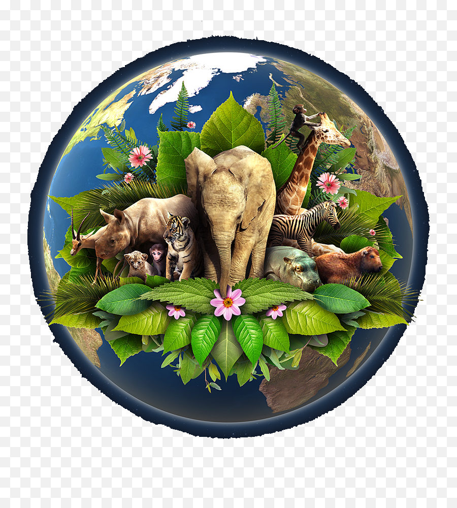 Raising Your Frequency - Hippie Happy Earth Day Emoji,Elephants And Emotion