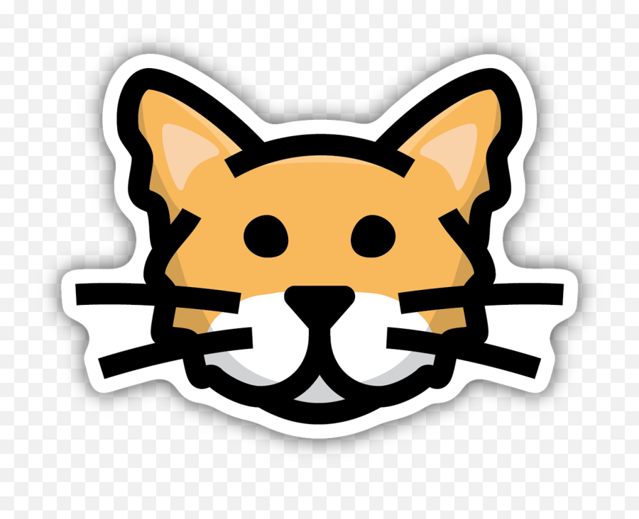 Pets - Cat Sticker Gray Black Emoji,Cute Cat Emoji Stickers