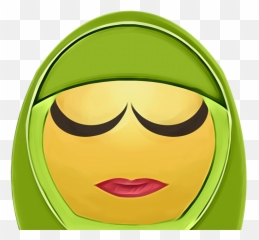 Emoticon Clipart Hijab - Smiley Moslim Emoji,Stapler Emoji