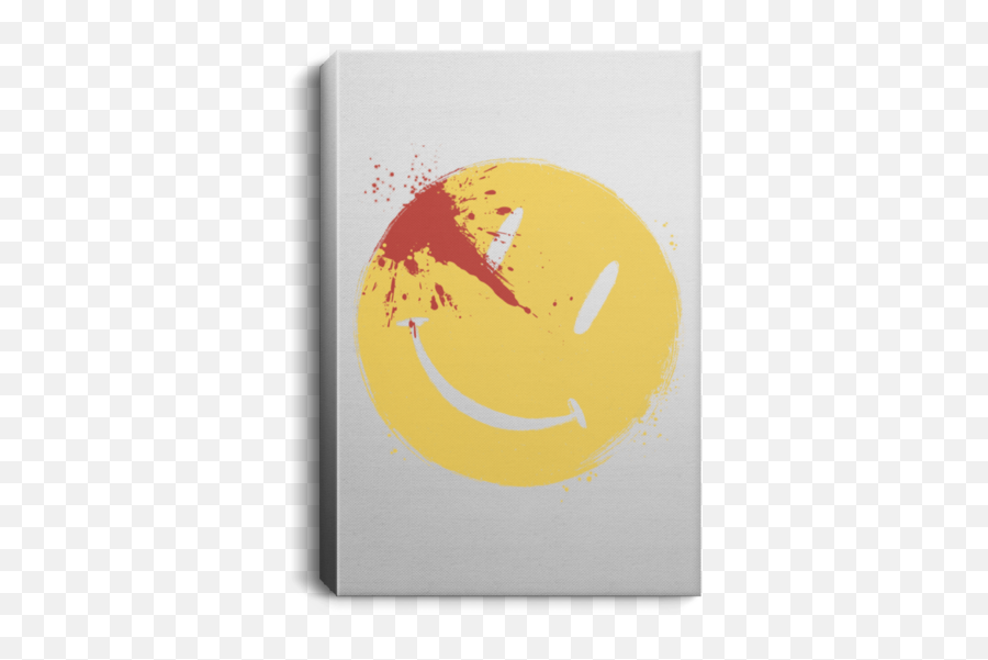 Canvas Wall Art U2013 Pop Up Tee - Happy Emoji,Toothless Smile Emoticon
