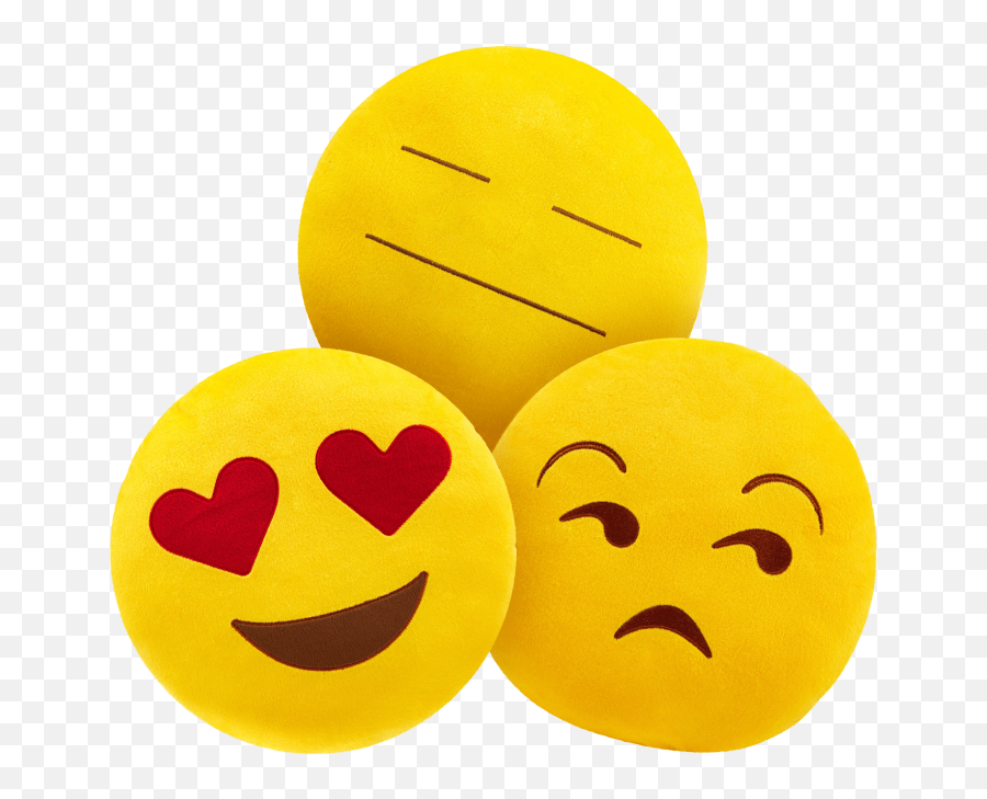 Emoji Pillows - Happy,100% Emoji